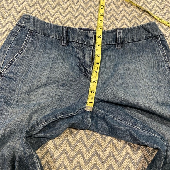 New York & Co Denim Bermuda Shorts Size 4 - Picture 6 of 7